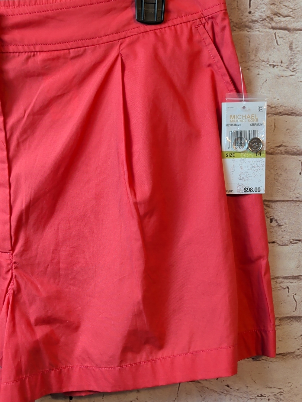 Michael Kors Women's Casual Shorts Size 14 Nwt - Picture 2 of 7